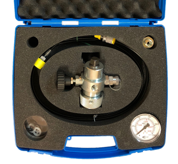 Dispositivo de llenado y control de carga de nitr&oacute;geno PCM